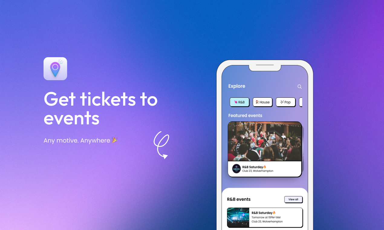 Screenshot of the app